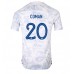 Günstige Frankreich Kingsley Coman #20 Auswärts Fussballtrikot WM 2022 Kurzarm